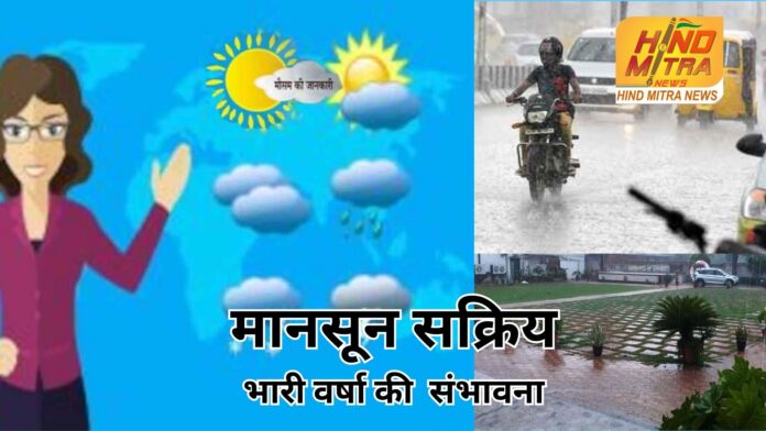 Yellow Alert Of Rain