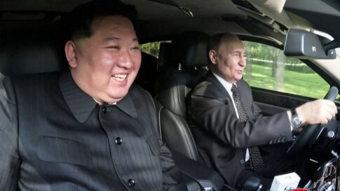 Putin gifted car to kim Jaung