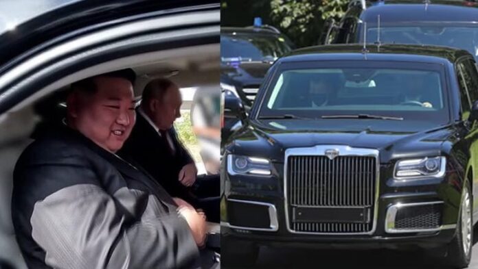 Putin gifted car to kim Jaung