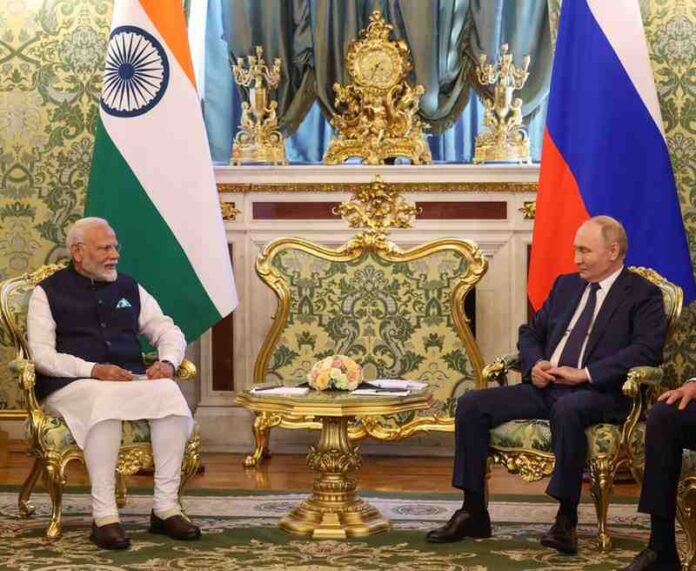 PM Modi at Russia