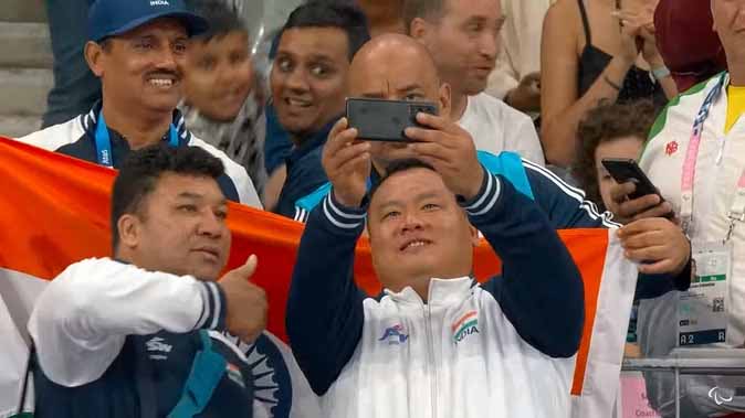 Paralympics shot Put F57 : पैरालंपिक शॉटपुट F57 में होकाटो सीमा ने जीता कांस्य, भारत की झोली में पेरिस से अब तक 27 पदक