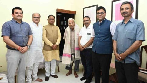 CM Sai met Vinod