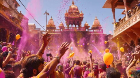 Mathura Vrindavan Holi