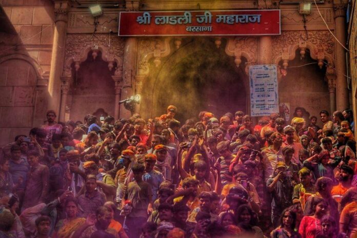 Mathura Vrindavan Holi