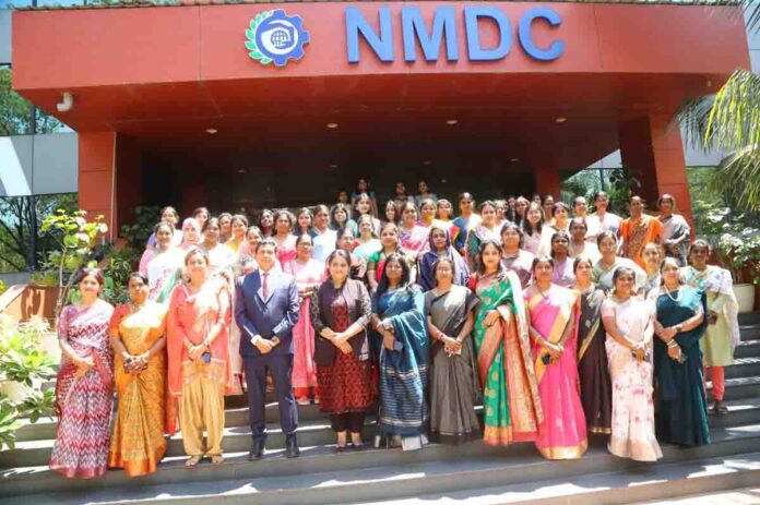 NMDC celebrates Women's Day now