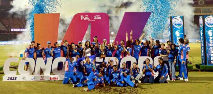 Mumbai Indians WPL Champions in now :