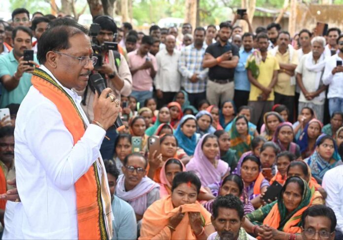CM Sai at Sarangarh