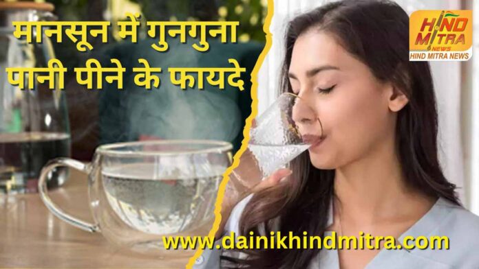 Drinking lukewarm water now