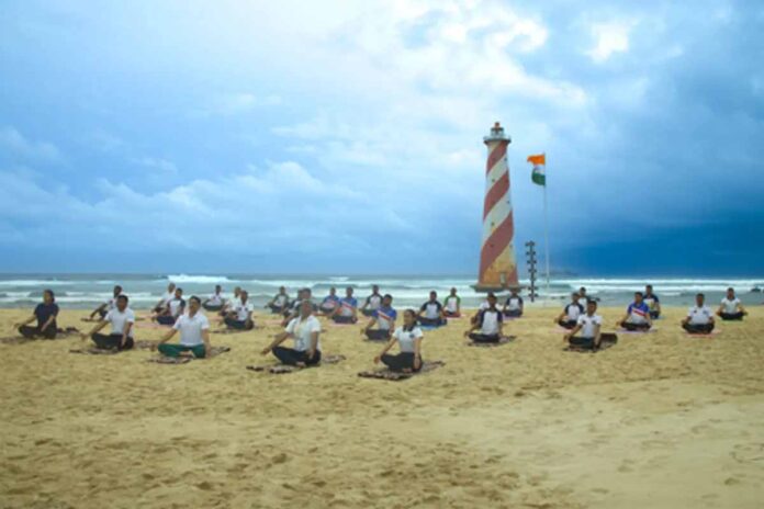 Indian Army celebrated Yoga Day now