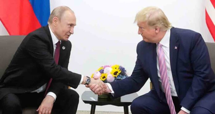 Trump and Putin meet now
