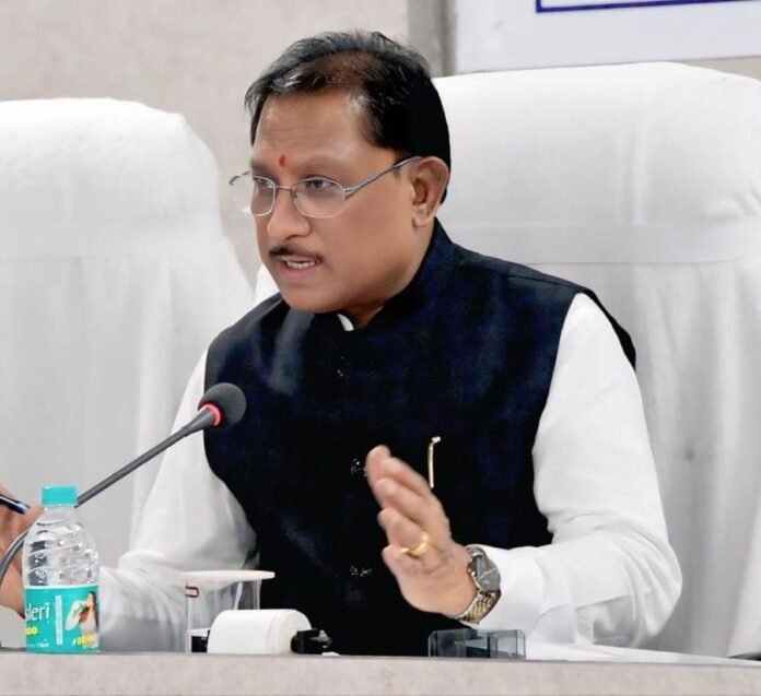 Review Meeting on Flood Relief Work