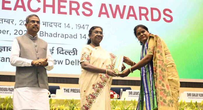 national teacher award mp 2 teachers now