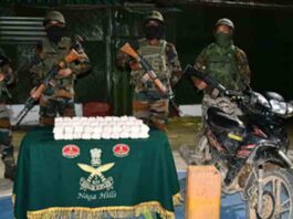 मणिपुर में संयुक्त अभियान में 4 आतंकी गिरफ्तार, हथियार, आईईडी और ड्रग्स बरामद manipur