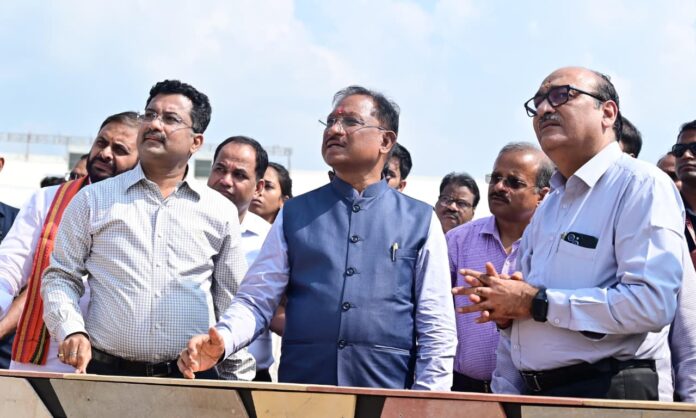 Preparation for PM Modi Welcome Preparation for PM Modi Welcome