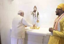 राम मंदिर ध्वजारोहण समारोह: पीएम मोदी ने सप्त मंदिर में पूजा-अर्चना की PM Modi Ram Mandir flag hoisting