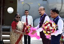 राष्ट्रपति श्रीमती मुर्मु का अंबिकापुर में आत्मीय स्वागत President Smt. Murmu