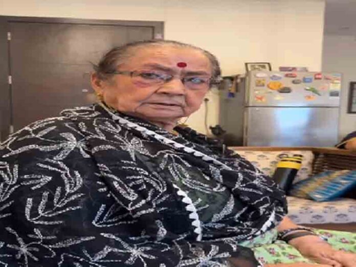 Anupam Kher mother Dulari Anupam Kher mother Dulari