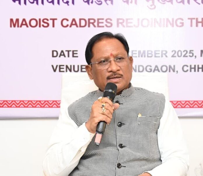 CM Sai at Rajnandgaon CM Sai at Rajnandgaon