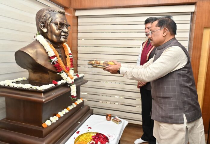 CM Sai paid Tribute to Atal Ji