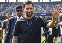 लियोनल मेसी कोलकाता के बाद अब हैदराबाद पहुंचे, खेलेंगे फ्रेंडली मैच, 14 दिसंबर को मुंबई में है मेसी का कार्यक्रम Football player Lionel Messi