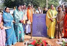 मंत्री श्रीमती लक्ष्मी राजवाड़े ने मुख्यमंत्री ग्राम गौरव पथ योजना के तहत 157 लाख से अधिक के विकास कार्यों का किया भूमि पूजन Gram Gaurav Path Yojna