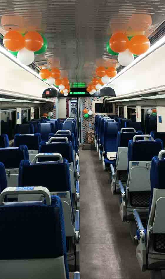 बिलासपुर–नागपुर वंदे भारत एक्सप्रेस; तीन साल का सफल सफर 1 Vande Bharat Expres 3 year : बिलासपुर–नागपुर वंदे भारत एक्सप्रेस; तीन साल का सफल सफर