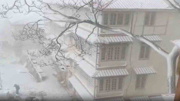 Shimla Manali First snowfall