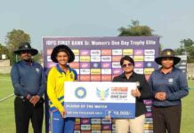 सीनियर महिला वनडे ट्रॉफी: छत्तीसगढ़ ने चंडीगढ़ को 20 रन से हराया; छत्तीसगढ़ की लगातार तीसरी जीत Senior Women ODI Trophy