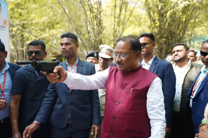 CM Sai at Mayali Nature Camp