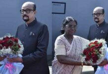 राष्ट्रपति द्रौपदी मुर्मु का जगदलपुर आगमन: राज्यपाल और मुख्यमंत्री ने मां दंतेश्वरी एयरपोर्ट पर किया स्वागत President Murmu Jagdalpur