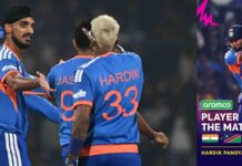 टी20 वर्ल्ड कप में जीत का दशक; जीत का सिलसिला जारी; नामीबिया को 93 रन से रौंदकर रचा इतिहास T20 World Cup India's