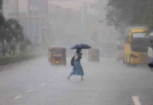 तमिलनाडु बंगाल की खाड़ी के ऊपर कम-दबाव क्षेत्र बनने से 21 फरवरी तक बारिश का अनुमान Tamil Nadu February 21 Rain