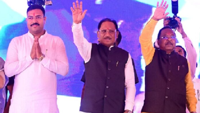 CM Sai Inaugrated Sarguja Olympics