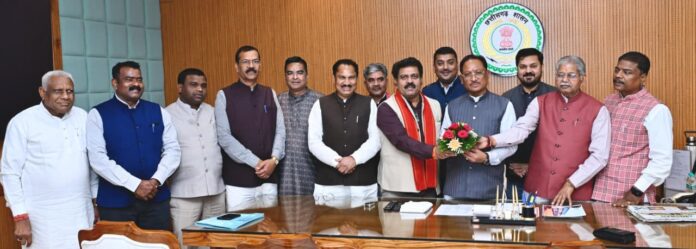 CM Sai met Cabinet members and MLAs CM Sai met Cabinet members and MLAs