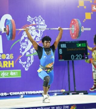 खेलो इंडिया ट्राइबल गेम्स 2026 : रायपुर में भारोत्तोलन का धमाकेदार जलवा, पूर्वाेत्तर के सितारों ने रचा इतिहास 1 Khelo India Tribal Games 2026