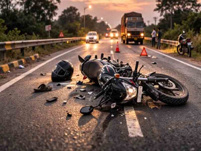 Motorcyclist dies truck Betu