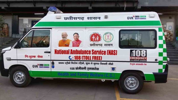 cm sai flag off 375 ambulances