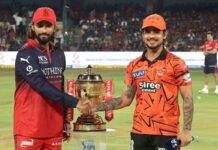 LIVE UPDATES IPL 2026 : 19वें सीजन का पहला मुकाबला आरसीबी ने जीता टॉस, सनराइजर्स हैदराबाद करेगी पहले बल्लेबाजी ipl 2026 rcb vs srh live
