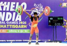 खेलो इंडिया ट्राइबल गेम्स 2026: संघर्ष, संकल्प और शानदार प्रदर्शन से भरा 28 मार्च का दिन khelo india tribal games 2026