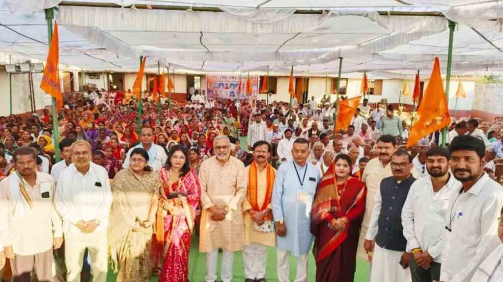 sahu samaj mata karma jayanti : साहू समाज का आयोजन: मां कर्मा जयंती पर 6 जोड़ों का सामूहिक विवाह