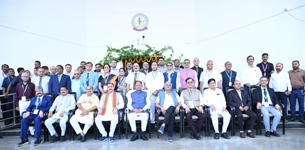 स्वस्थ नागरिक ही विकसित छत्तीसगढ़ की आधारशिला - स्वास्थ्य क्षेत्र में नवाचार को नई दिशा देगा वाइस चांसलर मीट-2026 : मुख्यमंत्री साय 1 All India Health Sciences Vice Chancellors Meet 2026