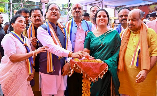 CM Sai Inaugrated Dr Ambedkars Statue CM Sai Inaugrated Dr Ambedkars Statue