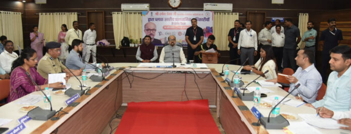 Governor Deka took review meeting