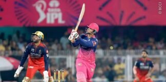 IPL 2026 RR vs RCB: рд╡реИрднрд╡ рдФрд░ рдЬреБрд░реЗрд▓ рдХреА рддреВреЮрд╛рди рдореЗрдВ рдЙреЬрд╛ рдмреИрдВрдЧрд▓реЛрд░, рдЖрд░рдЖрд░ рдиреЗ рдЖрд░рд╕реАрдмреА рдХреЛ 6 рд╡рд┐рдХреЗрдЯ рд╕реЗ рд╣рд░рд╛рдпрд╛ IPL 2026 RR vs RCB