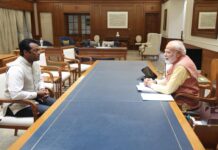 भाजपा में शामिल होने के बाद लिएंडर पेस ने पीएम मोदी से की मुलाकात Leander Paes met PM Modi