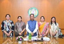 नारी शक्ति वंदन के संकल्प को मिला महिलाओं का व्यापक समर्थन MP Laxmi Verma met CM Sai
