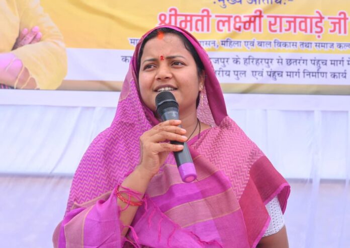 Minister Laxmi Rajwade inaugrated Development Works