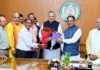 राजनांदगांव में बनेगा अत्याधुनिक क्रिकेट अकादमी व खेल मैदान, मुख्यमंत्री के निर्णय का जताया आभार Rajnandgaon Cricket Association Met CM Sai