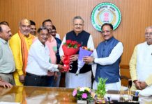 राजनांदगांव में बनेगा अत्याधुनिक क्रिकेट अकादमी व खेल मैदान, मुख्यमंत्री के निर्णय का जताया आभार Rajnandgaon Cricket Association Met CM Sai