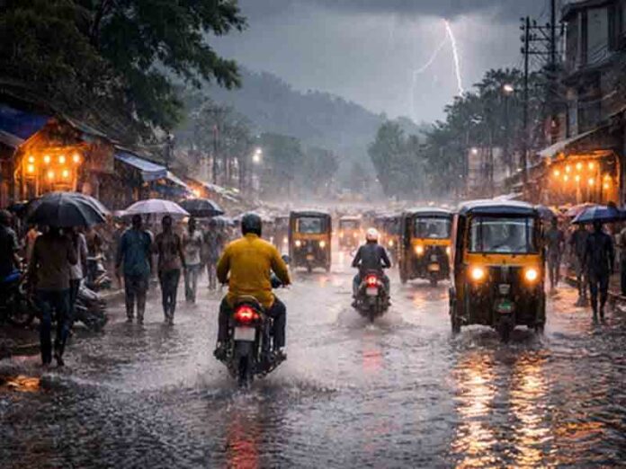 heavy rain across assam